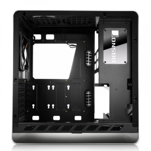 Jonsbo UMX4 Silver (Window version) táp nélküli ablakos ház ezüst